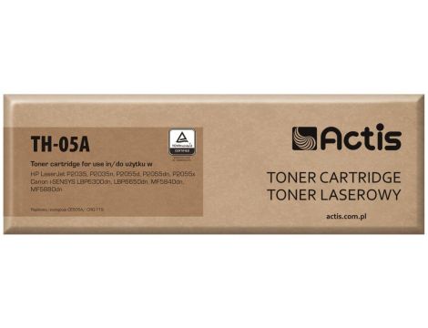 Toner ACTIS TH-05A (zamiennik HP 05A CE505A, Canon CRG-719 Standard 2300 stron czarny)