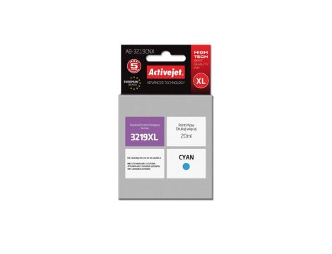 Tusz Activejet AB-3219CNX (zamiennik Brother LC3219C Supreme 20 ml niebieski)