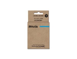 Tusz ACTIS KB-1240C (zamiennik Brother LC1240C/LC1220C Standard 19 ml niebieski)