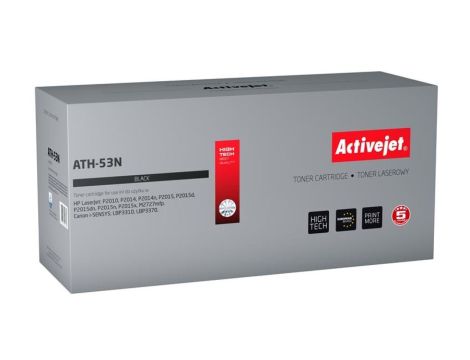 Toner Activejet ATH-53N (zamiennik HP 53A Q7553A, Canon CRG-715 Supreme 3500 stron czarny)