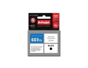 Tusz Activejet AE-603BNX (zamiennik Epson 603XL T03A14 Supreme 18,2 ml czarny)