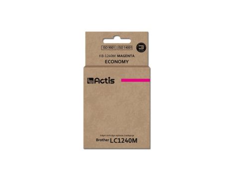 Tusz ACTIS KB-1240M (zamiennik Brother LC1240M/LC1220M Standard 19 ml czerwony)