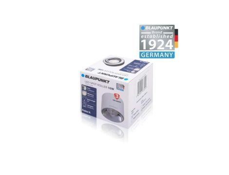 Blaupunkt Lampa LED natynkowa Spot Roller 10W biały barwa naturalna, BLAUPUNKT-DLW10NW