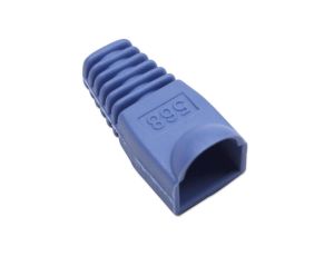 Osłonka Wtyku RJ45 6.2mm Niebieska 10 sztuk