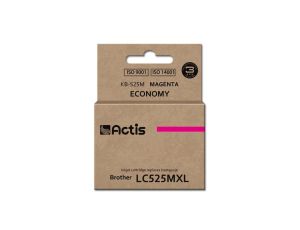 Tusz ACTIS KB-525M (zamiennik Brother LC525M Standard 15 ml czerwony)
