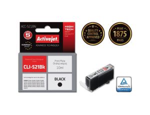 Tusz Activejet ACC-521BN (zamiennik Canon CLI-521Bk Supreme 10 ml czarny)