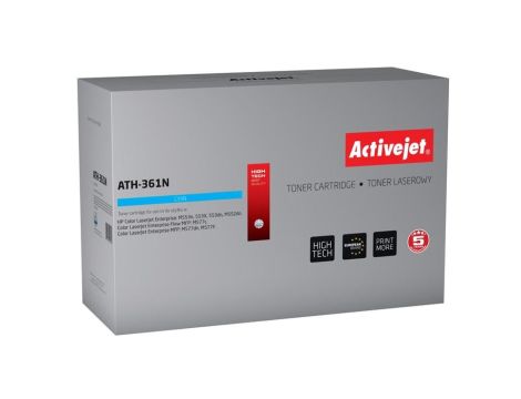 Toner Activejet ATH-361N (zamiennik HP 508A CF361A Supreme 5000 stron niebieski)