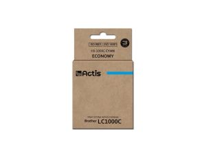 Tusz ACTIS KB-1000C (zamiennik Brother LC1000C/LC970C Standard 36 ml niebieski)
