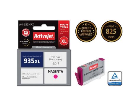 Tusz Activejet AH-935MRX (zamiennik HP 935XL C2P25AE Premium 12 ml czerwony)