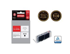 Tusz Activejet ACC-551BN (zamiennik Canon CLI-551BK Supreme 15 ml czarny)