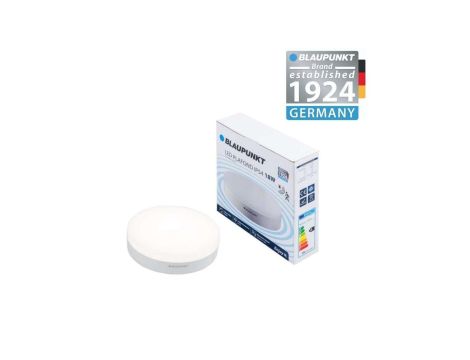 Blaupunkt Plafon LED 18W IP54 z mikrofalowym czujnikiem ruchu barwa naturalna, BLAUPUNKT-PL18NW-M