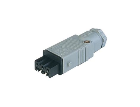 Prostokątne złącze zasilające do samokonfekcjonowania (seria ST) żeńskie 3+PE 400 VAC/230 V DC 16 A AC/10 A DC STAK 3 N grau
