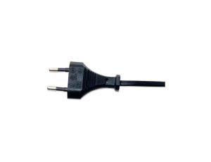 Kabel Zasilający Audio Ósemka Euro na C7 1,8m Czarny