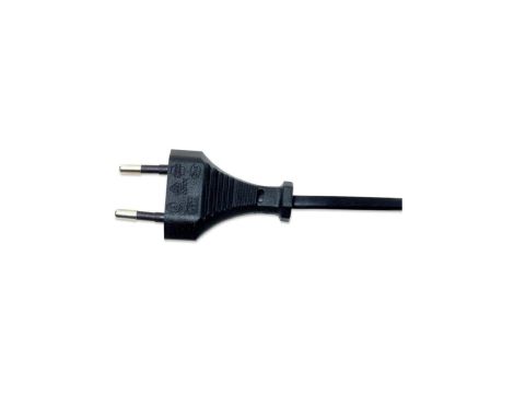 Kabel Zasilający Audio Ósemka Euro na C7 1,8m Czarny