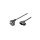 Kabel Zasilający Iec320 Schuko Na C13 10A 2M Kątowy ICOC 01-NC-D/ANG