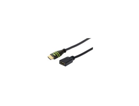 Przedłużacz kabel HDMI/HDMI M/F Ethernet 1.8M 4K60Hz ICOC HDMI2-4-EXT018