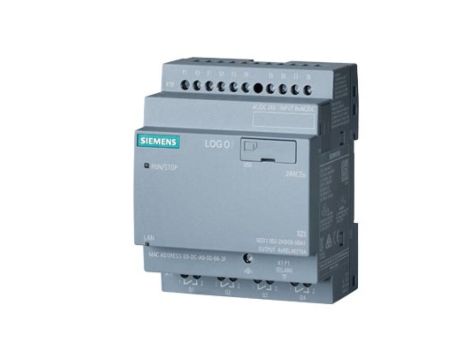 LOGO! 8.3 24RCEO, MODUŁ LOGICZNY Z ETHERNETEM I BEZ WYŚWIETLACZA, LOGOWANIE DANYCH NA KARTACH MICRO SD, WBUDOWANY WEB SERWER
