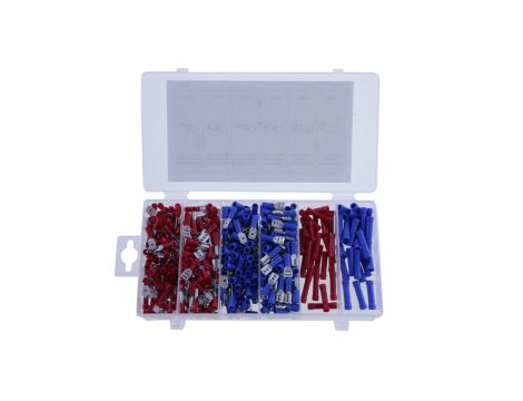 Konektory izolowane / konektor męski / konektor żeński / Złączka izolowana / Zestaw konektorów izolowanych / BOX-10 / 450 sztuk