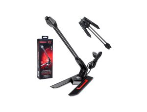 NANORS MIKROFON GAMINGOWY USB LED YOUTUBE STREAMING 1.5M CZUŁOŚĆ 21DB+3DB RS710