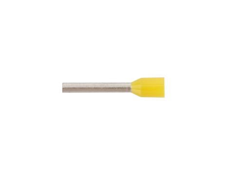 Końcówka tulejkowa izolowana HI 1/12 ERHL żółta E08KH-02010103702 /100szt./