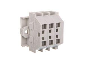 Listwa zaciskowa 2-przewodowa Ex 4mm2 3-torowa jasnoszara mocowanie śrubowe 262-133 /100szt./