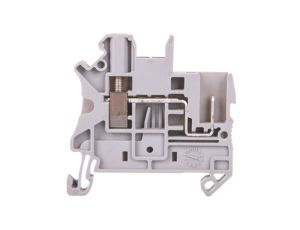 Złączka szynowa 2-przewodowa 2,5mm2 śrubowo/wtykowa szara UT 2,5/1P 3045017 /50szt./
