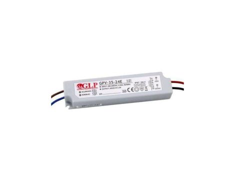 Zasilacz led GPV 35W 24V DC ip67 gpv-35-24E led