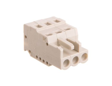 Gniazdo MCS-MIDI Classic 3-biegunowe jasnoszare raster 5mm 721-103/026-000 /100szt./