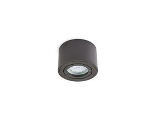 Oprawa do nabudowania tuba spot OH36S czarna Kobi