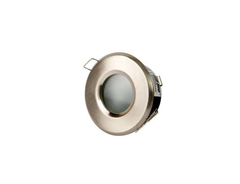 *LED line Oprawa sufitowa wodoodporna okrągła odlew satyna