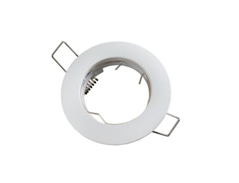 LED line Oprawka sufitowa oczko okrągła odlew biała 5 lat gwar.
