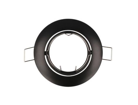 LED line Oprawa sufitowa okrągła ruchoma odlew czarna