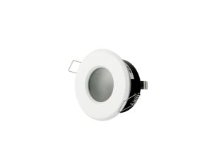 LED line Oprawa sufitowa wodoodporna okrągła odlew biała