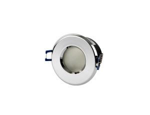 LED line Oprawa sufitowa wodoodporna okrągła odlew chrom