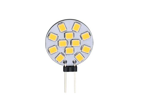 Żarówka LED line G4 2W 6000K barwa zimna 140lm 12V AC/DC 12 SMD2835 3 lata gwar.