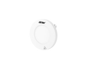 LED line Panel natynk podtynk Easy Fix 6W 4000K 470lm okrągły 3 lat gwar.