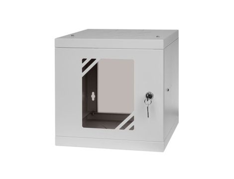 Szafa wisząca RACK 10 cali 6U 300mm szara