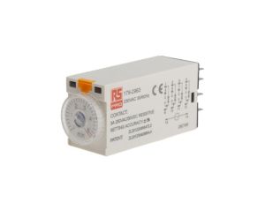 Przekaźnik czasowy zwłoczny jednofunkcyjny 0.2 → 5min 4PDT 4-stykowy 4PDT 230V ac