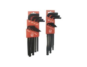 Zestaw kluczy imbusowych, 22 szt., RS PRO