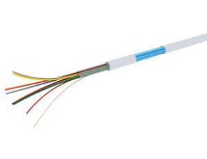 Wielożyłowy kabel do zabezpieczeń Ekranowany, dł. 100m, 0,22 mm CSA, 200 V, 6-żyłowy, Ø 4.4mm, izolacja: Polichlorek