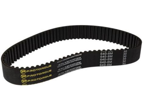 Pas zębaty x 30mm, 640mm, RS PRO