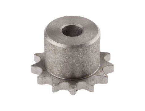 Koło łańcuchowe drabinkowe, 10 zębów, Pilot, śr otworu: 8mm, śr toczna: 30.82mm