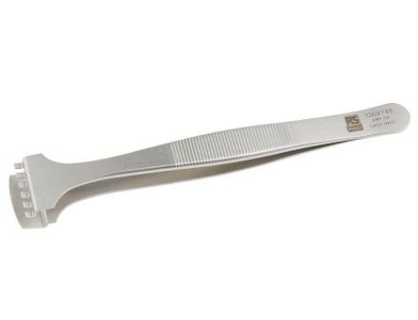 Pęseta, dł. 130, antymagnetyczna 6WF.SA, materiał: Stal nierdzewna, RS PRO