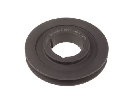 Krążek, śr. całkowita: 145.5mm, śr. otworu: 42mm, l. rowków: 1, Żeliwo, stal