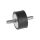 Mocowanie antywstrząsowe, M8, Ø 40mm, materiał: Guma naturalna 50Shore A, RS PRO