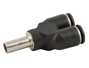 Pneumatic Y Tube-to-Tube Adapter, 20 barów