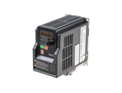 Przekształtnik częstotliwości 1-fazowy 7,2 A 0,4 kW 0.01 → 599Hz 230 V AC IP20 Silniki AC RS PRO