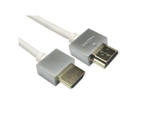 Zespół cyfrowych kabli wideo i monitorowych 3m Wtyk HDMI to Wtyk HDMI Biały