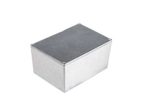 Obudowa ekranowana Srebrny IP65 Neopren, 115 x 89.9 x 54.9mm, RS PRO