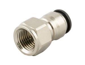 Adapter gwintowany prosty gwint – rura, 20 barów